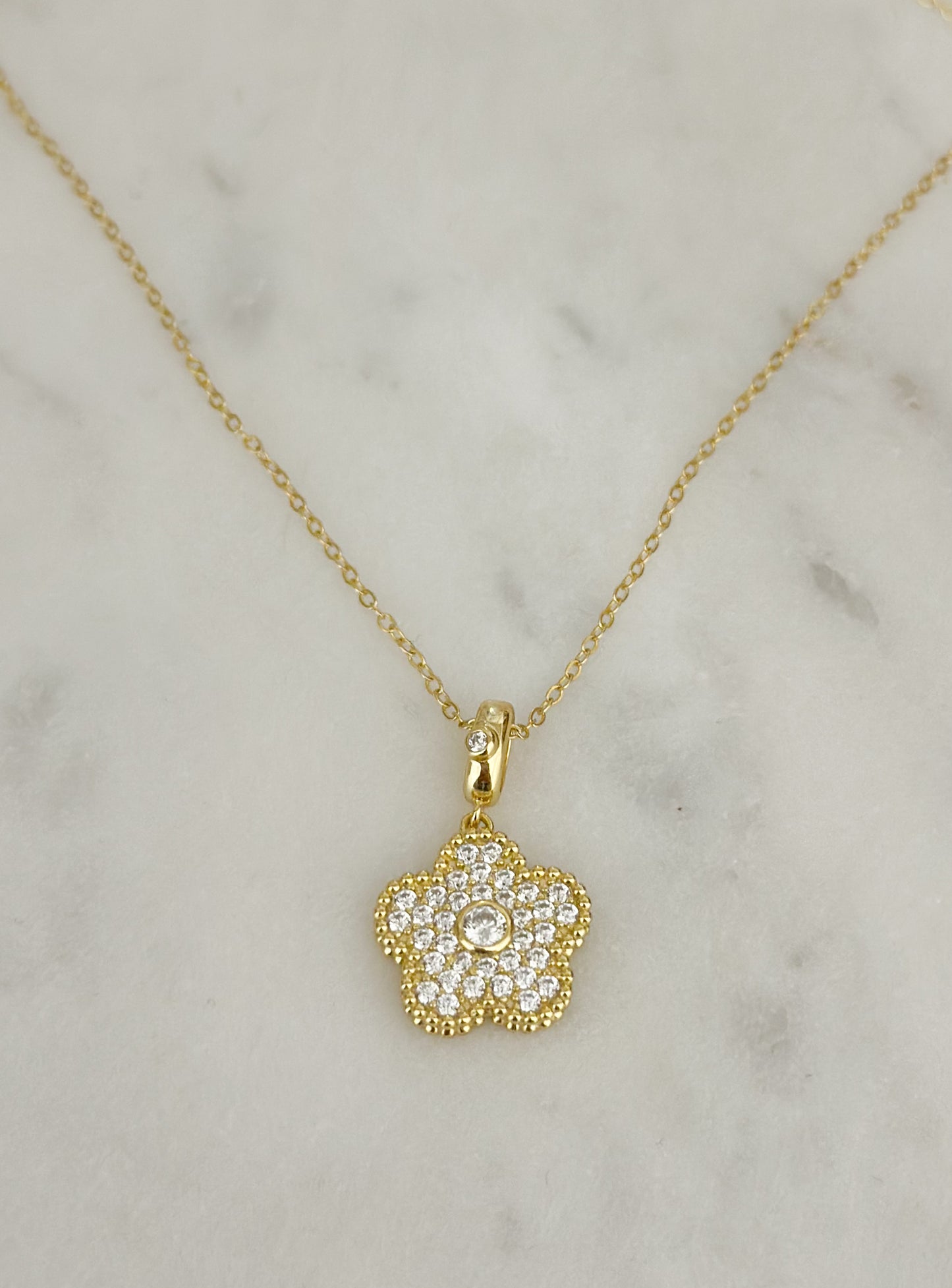 Clover Bloom Necklace