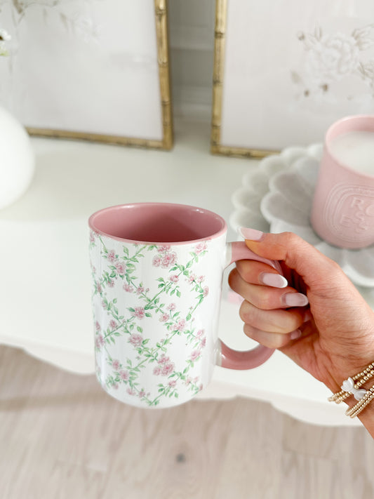 Blooming Vine 15oz Mug 🌸