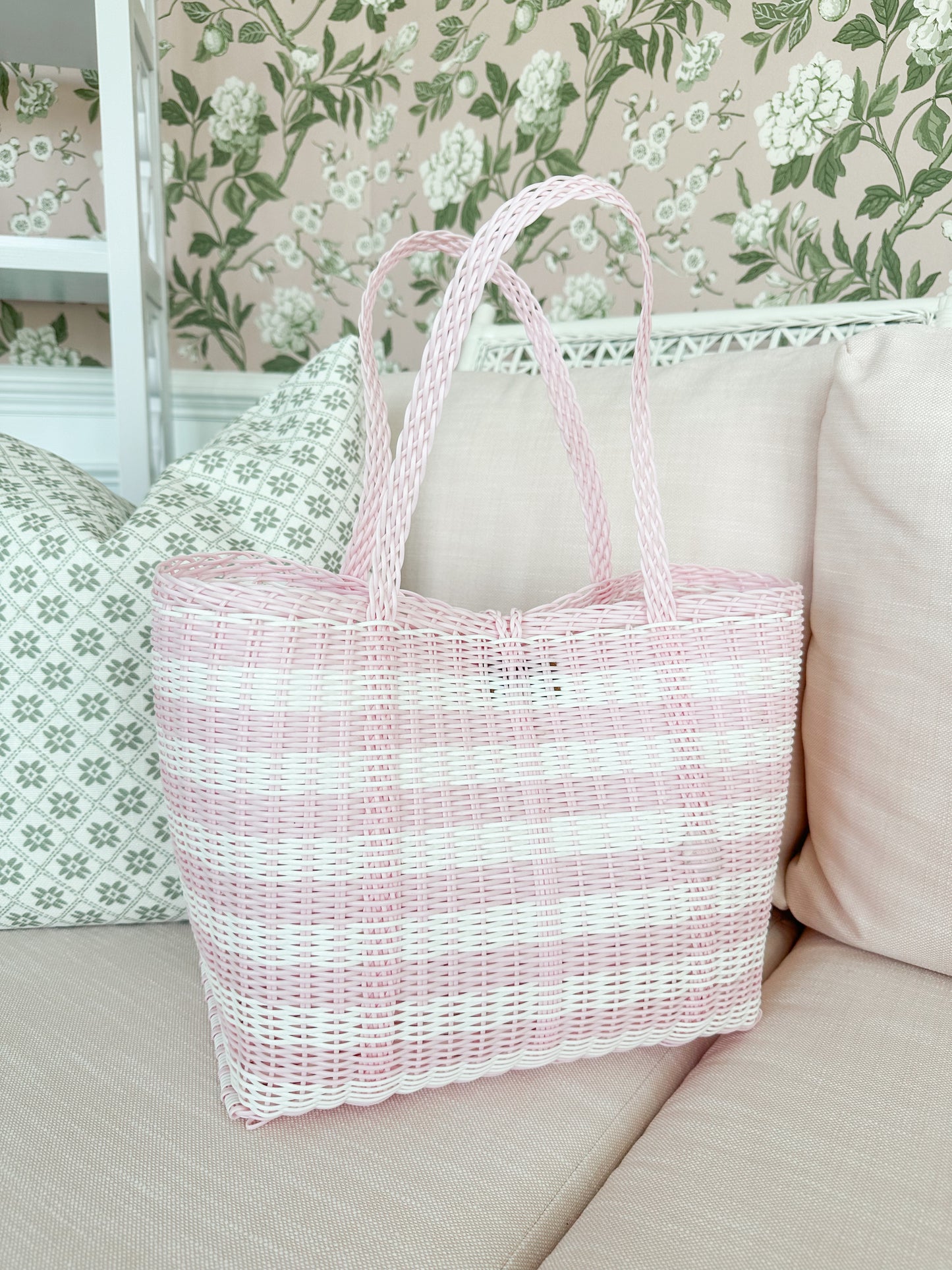 Small Darling Carryall | Pink Hydrangea