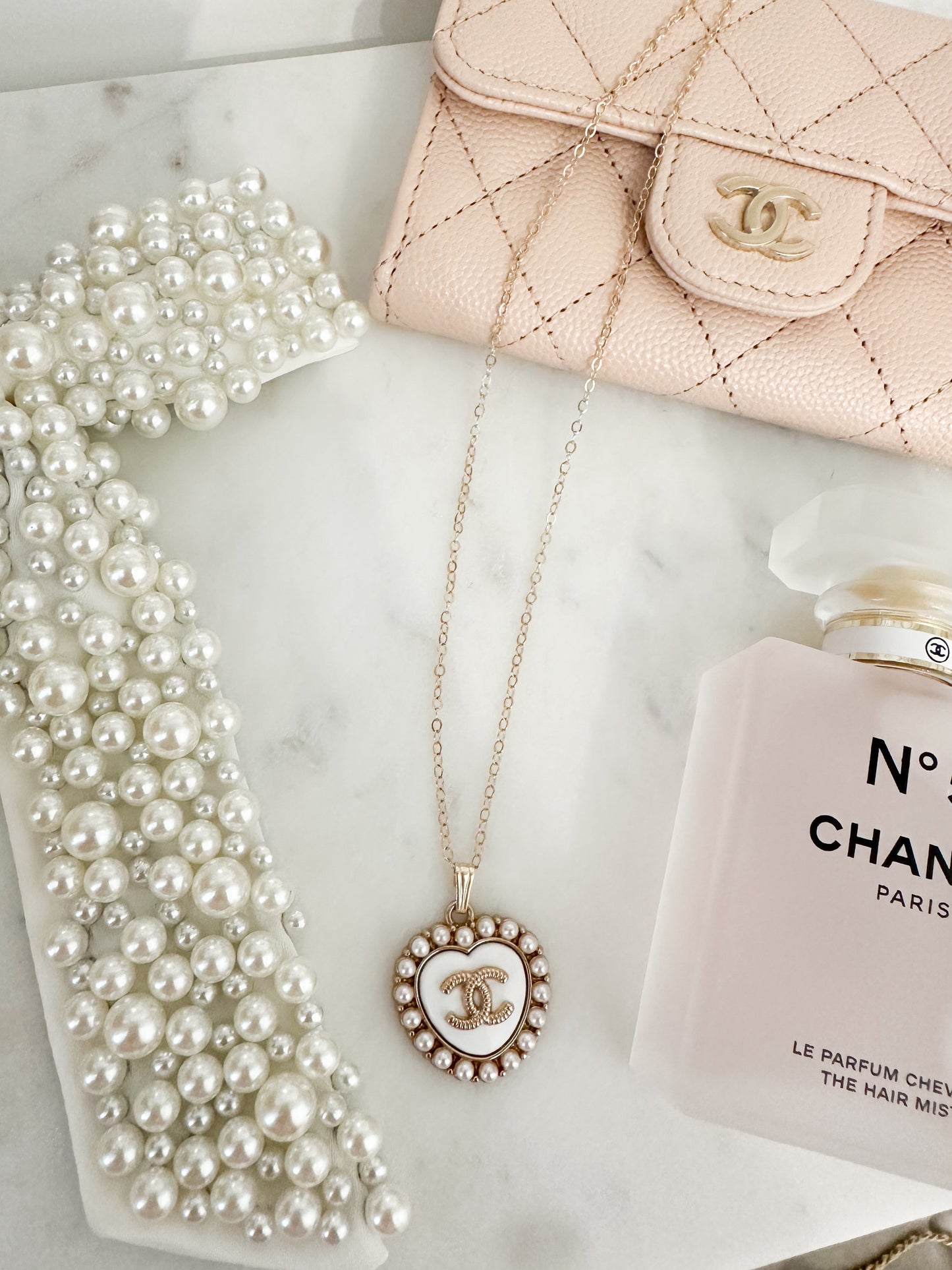 French Girl Authentic Chanel Charm Necklace π€