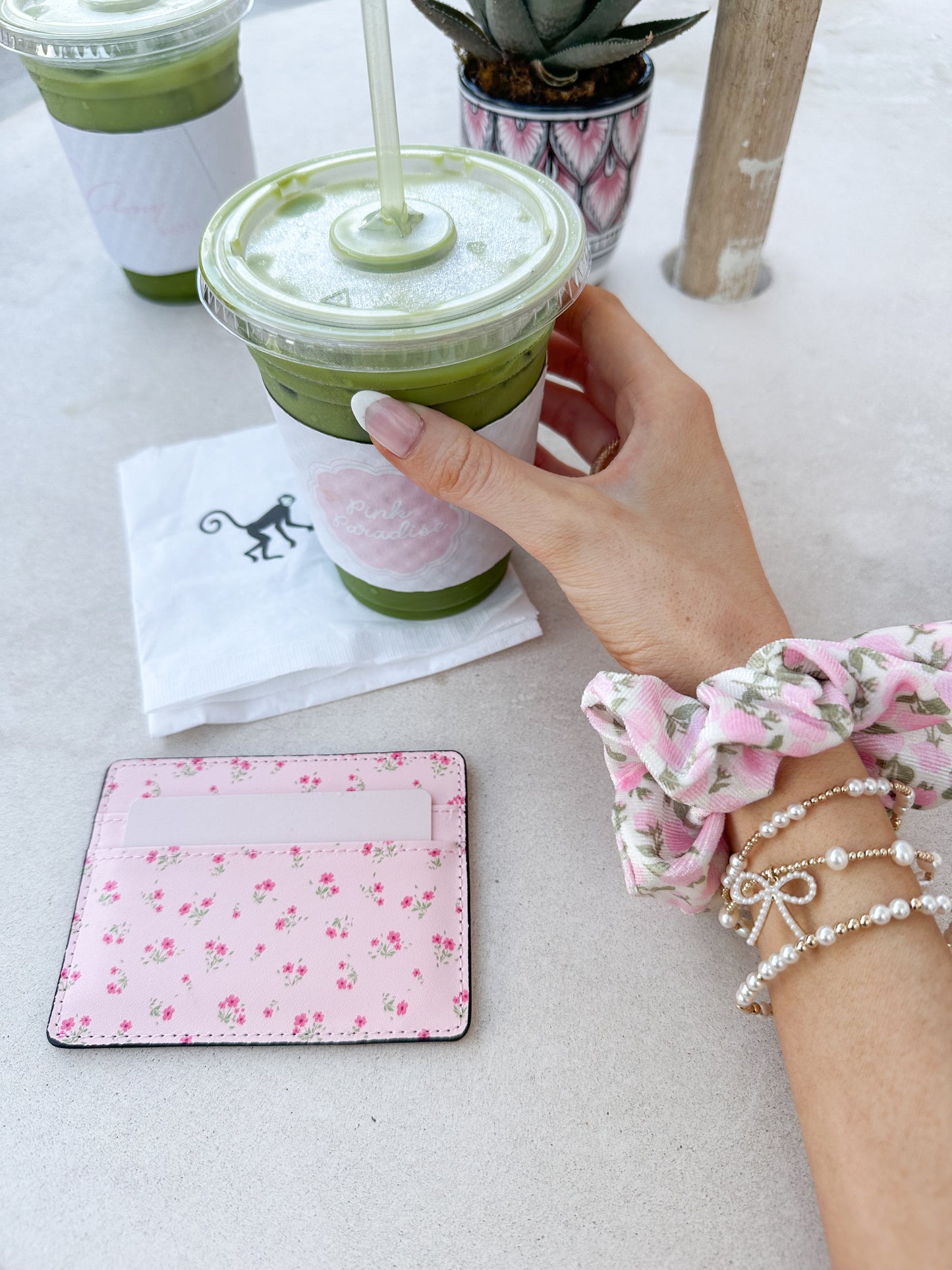 Palm Beach Pink Scrunchie