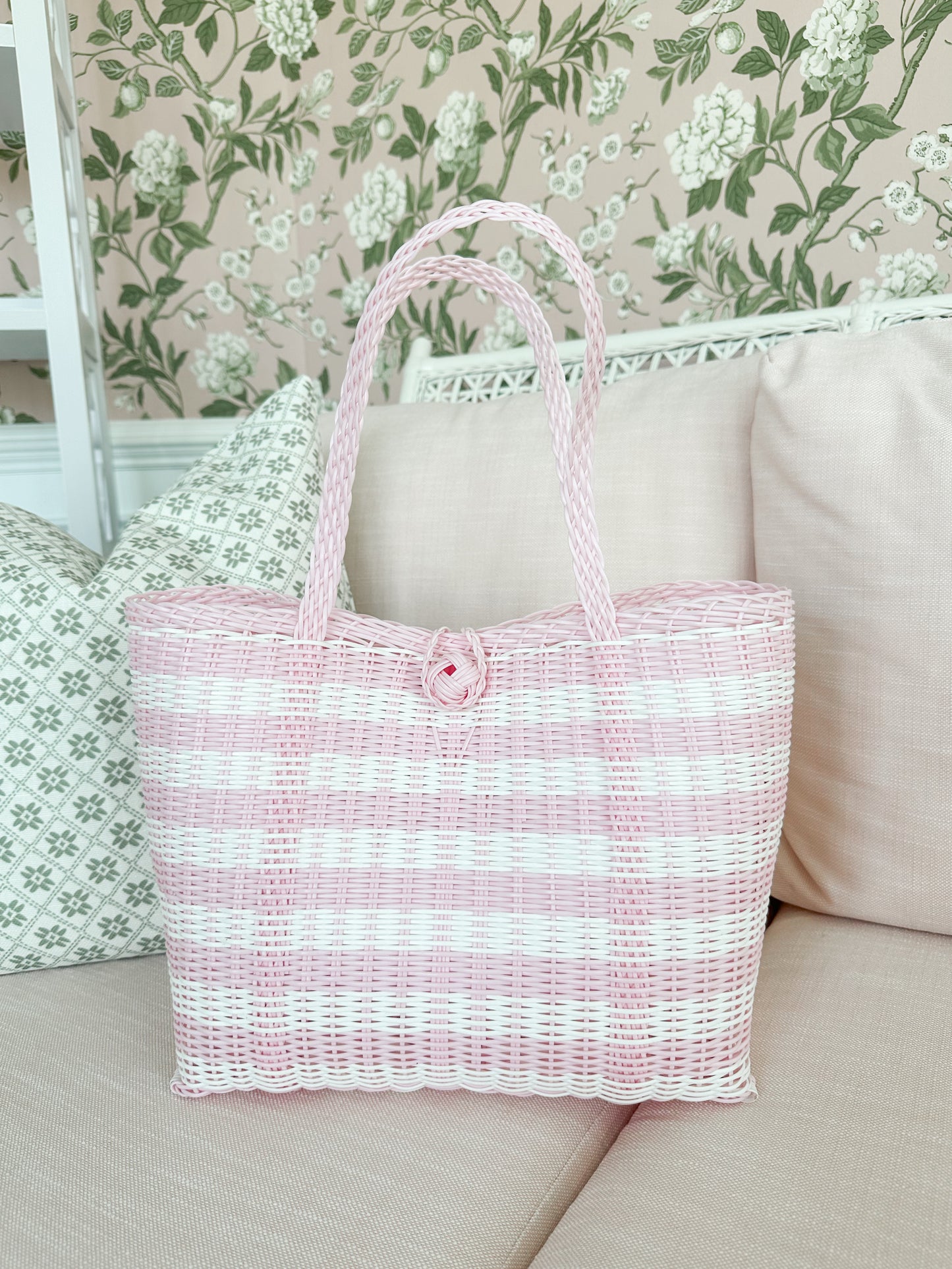 Small Darling Carryall | Pink Hydrangea