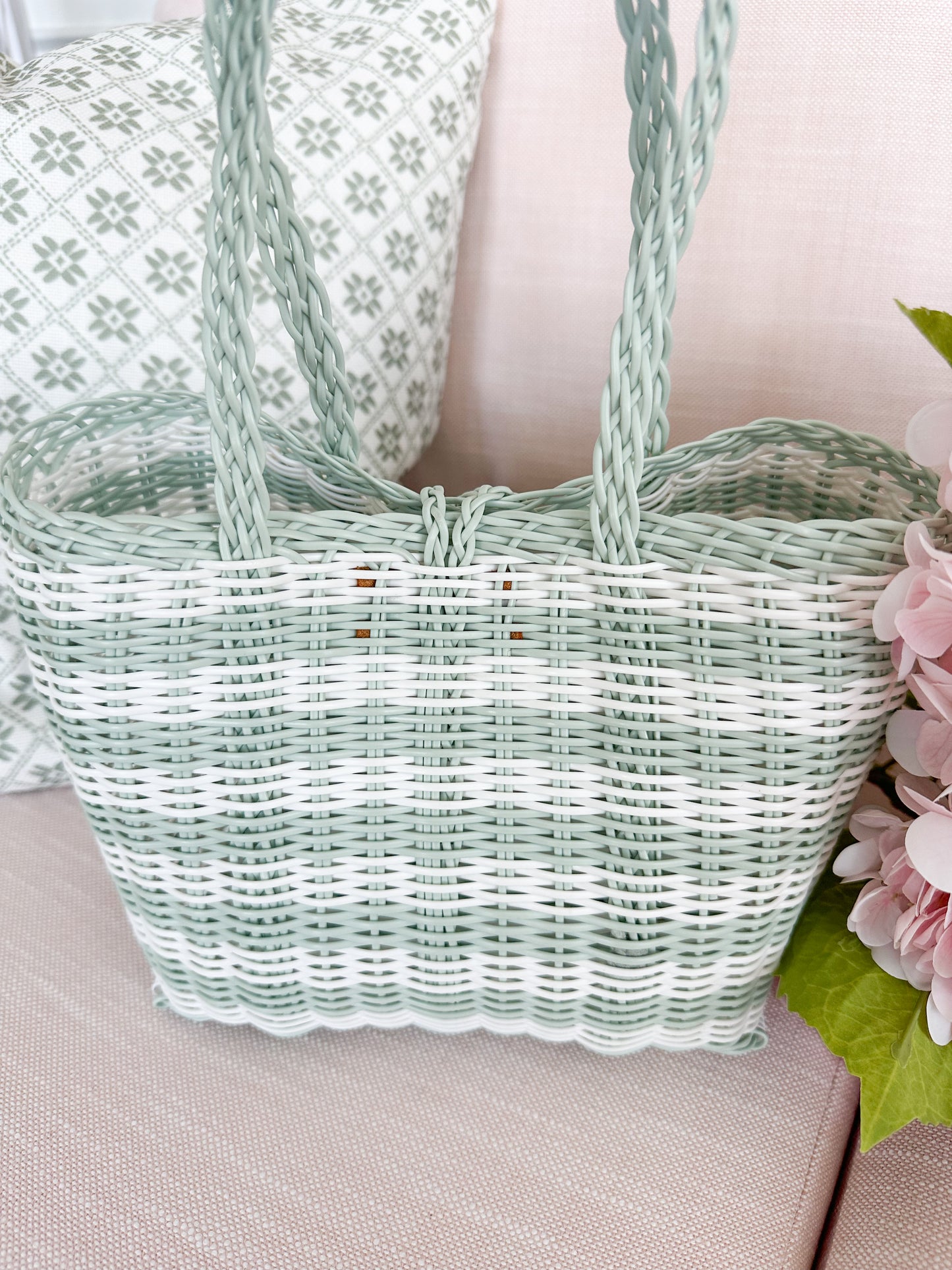 Mini Darling Carryall | Seaglass