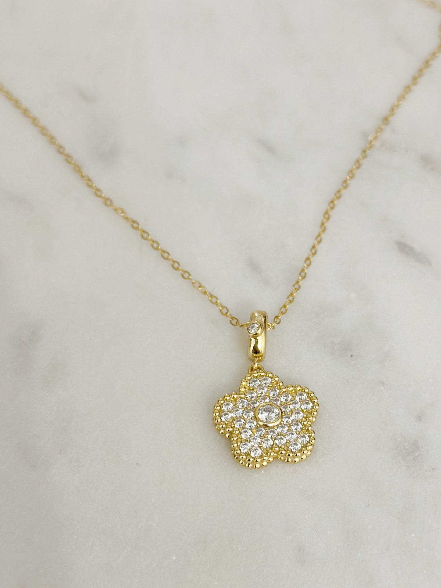 Clover Bloom Necklace