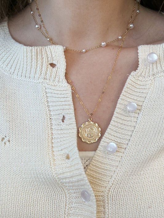 Traveler Saint Christopher Necklace