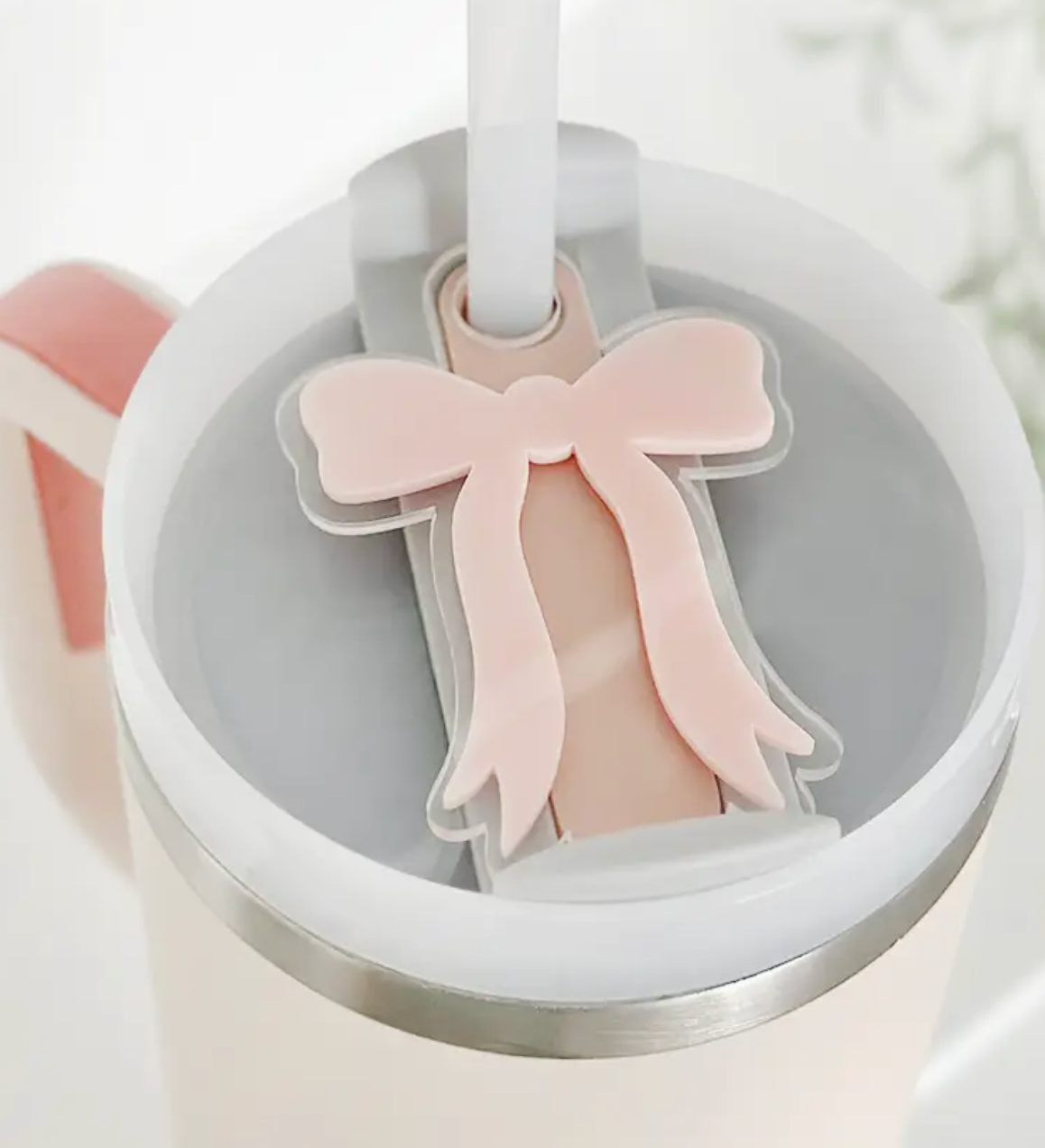Coquette Bow Tumbler Topper