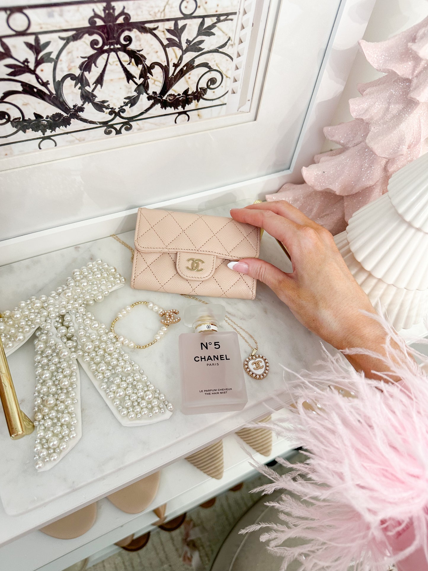 French Girl Authentic Chanel Charm Necklace π€