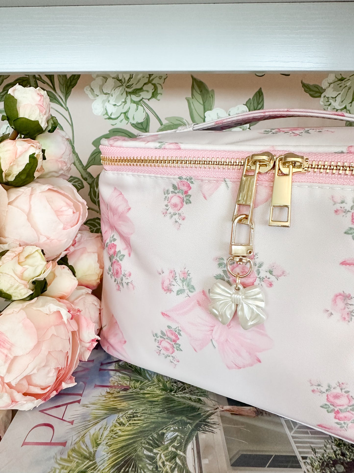Pearl Bow Keyring