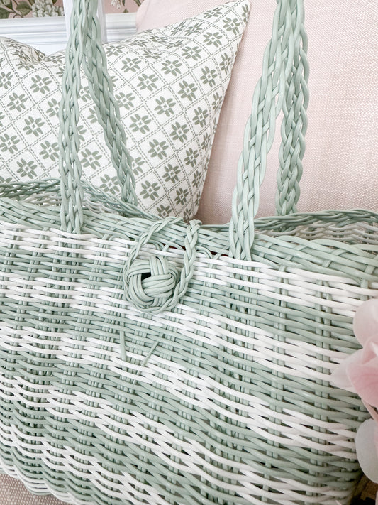 Mini Darling Carryall | Seaglass