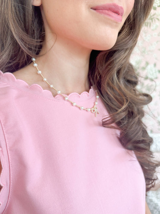 Summer Scallop Dress (final sale)