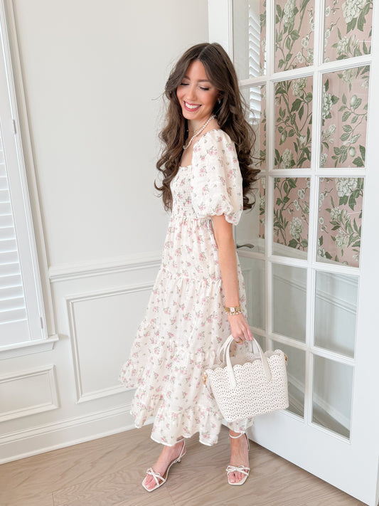 Enchanted Garden Floral Dress