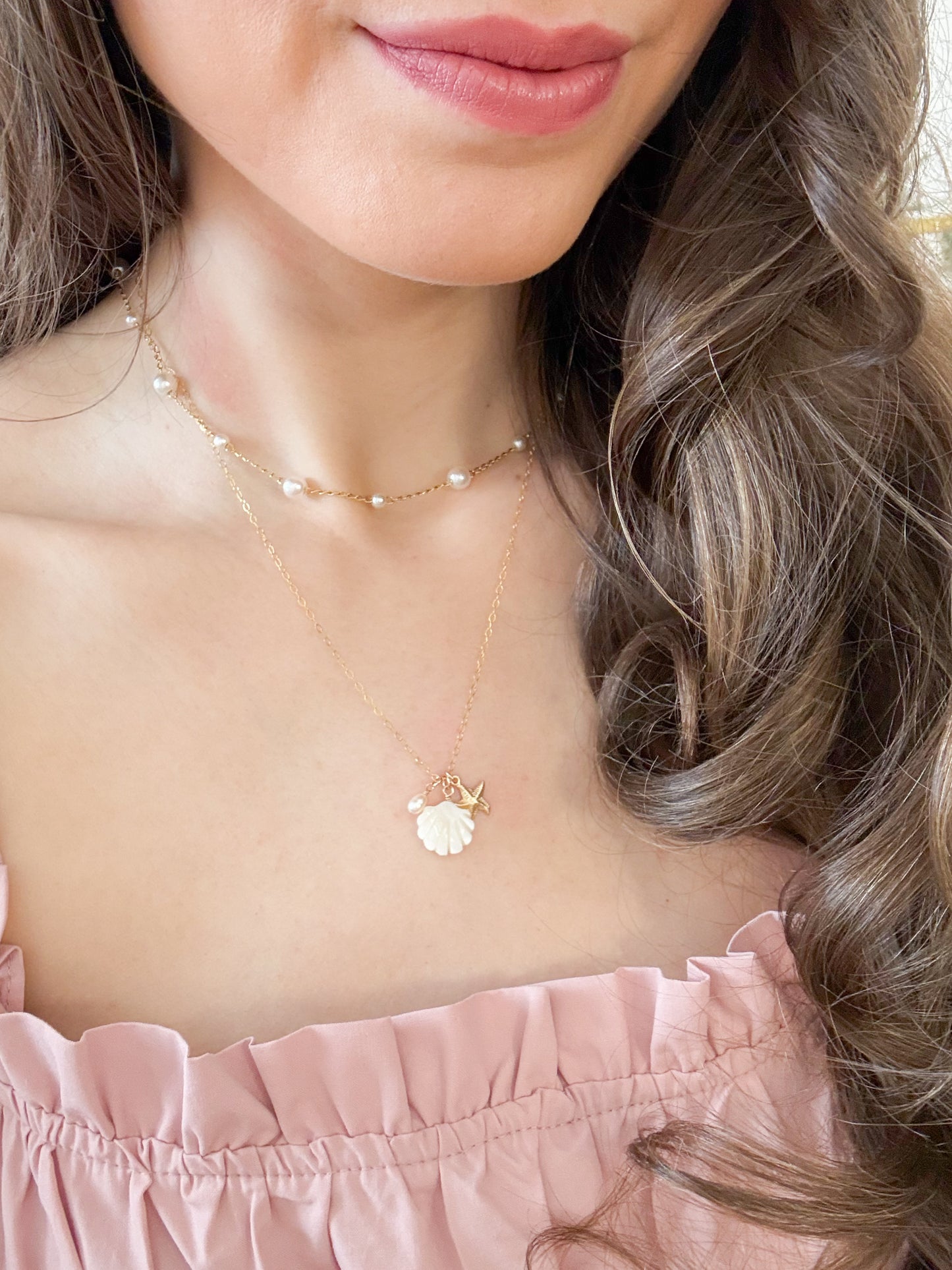 Coastal Grace Charm Necklace