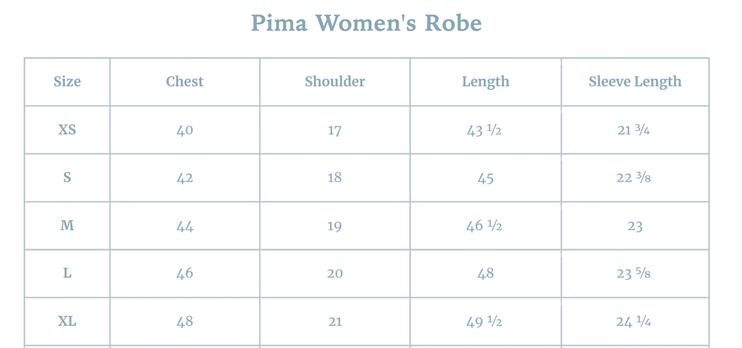 Rosewater 100% Pima Cotton Scallop Robe