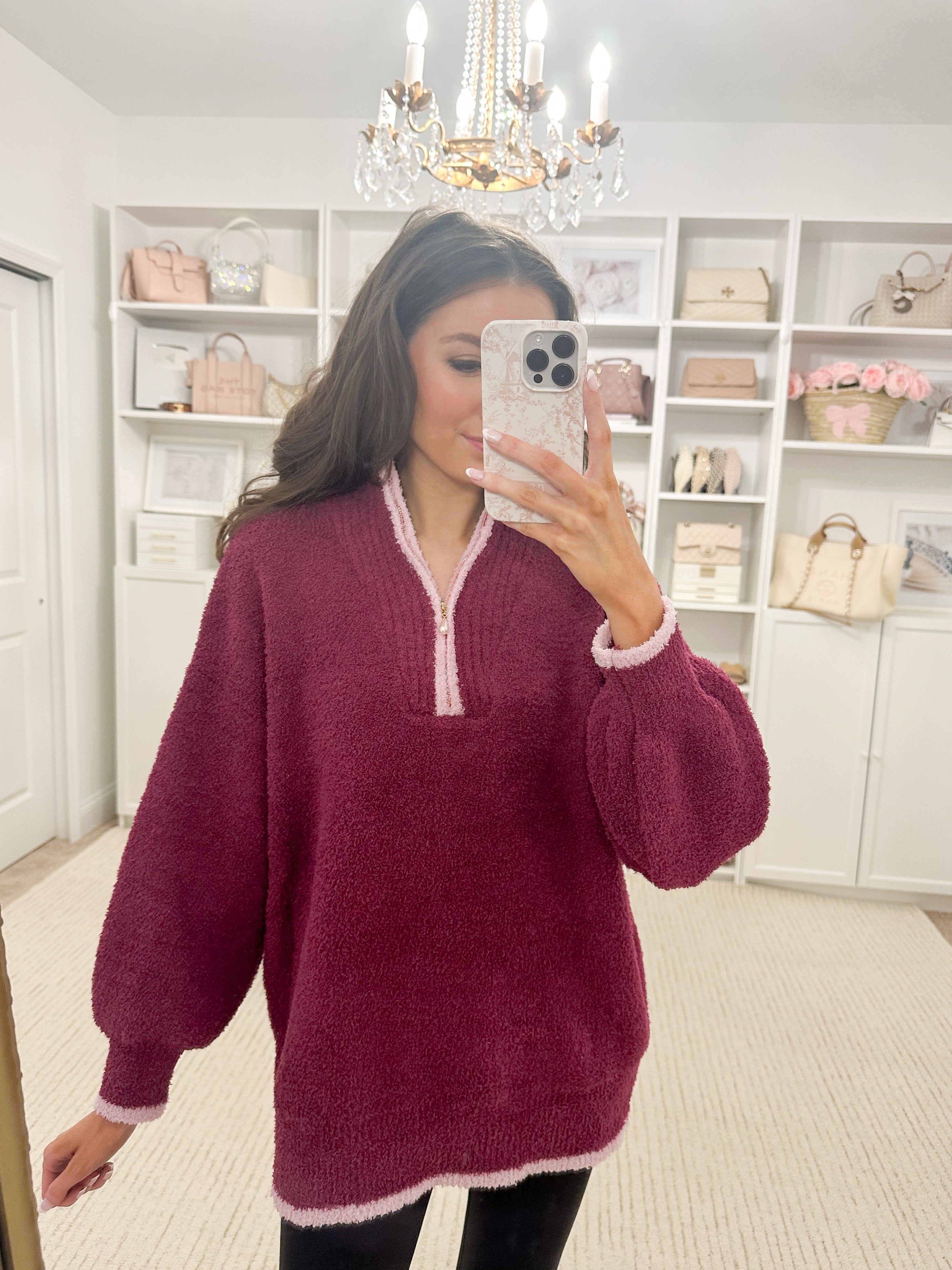 Lover Pearl Quarterzip Pullover