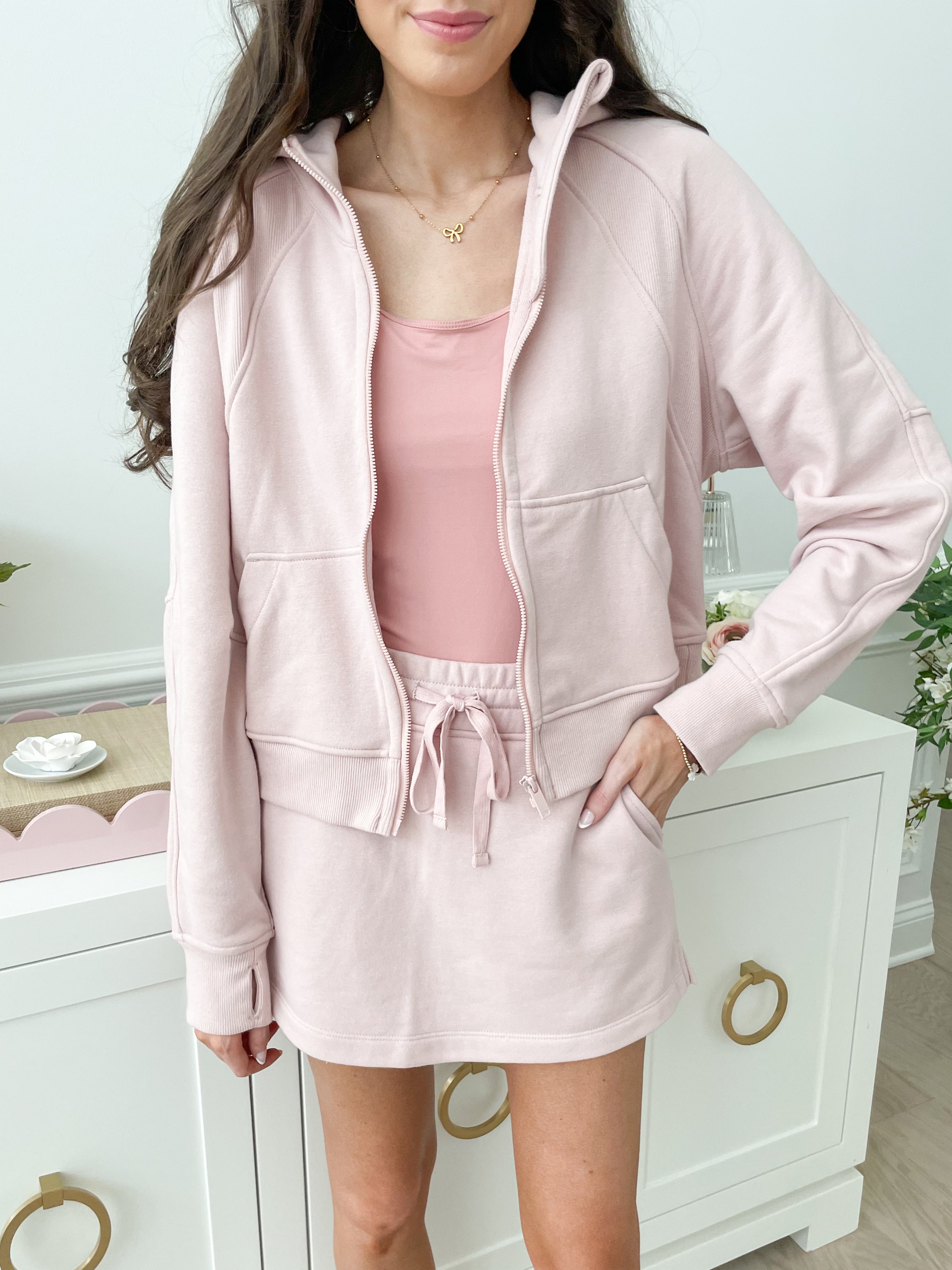 Ballet Vibes Full Zip French Terry Jacket