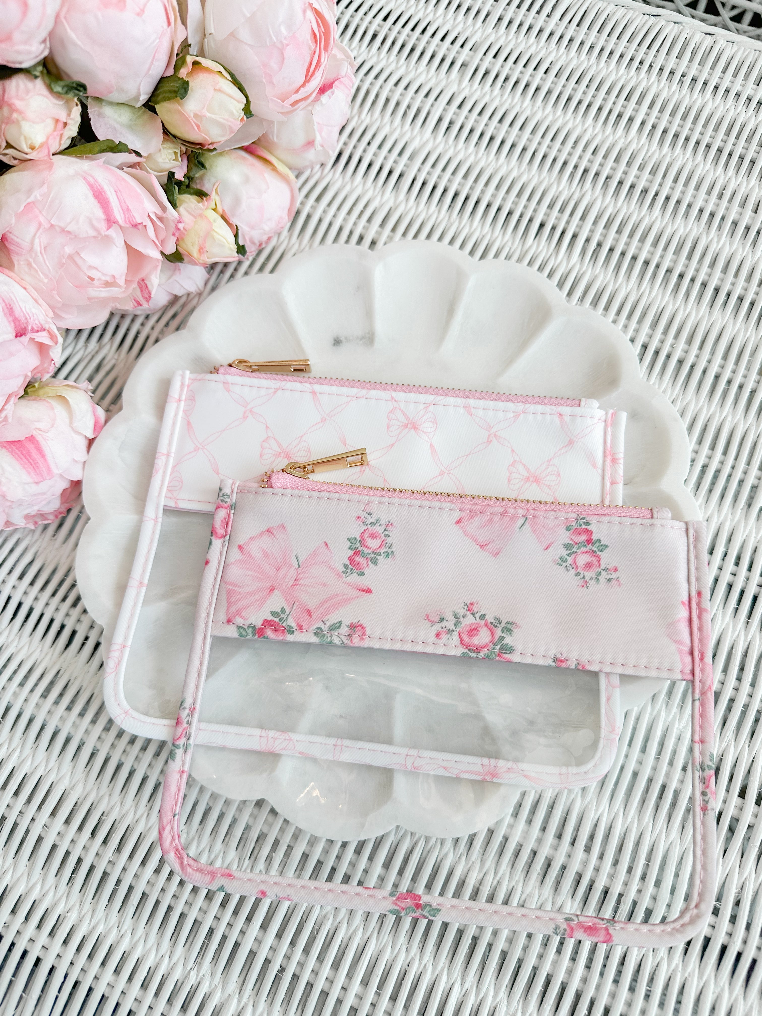 Darling Clear Bow Pouch