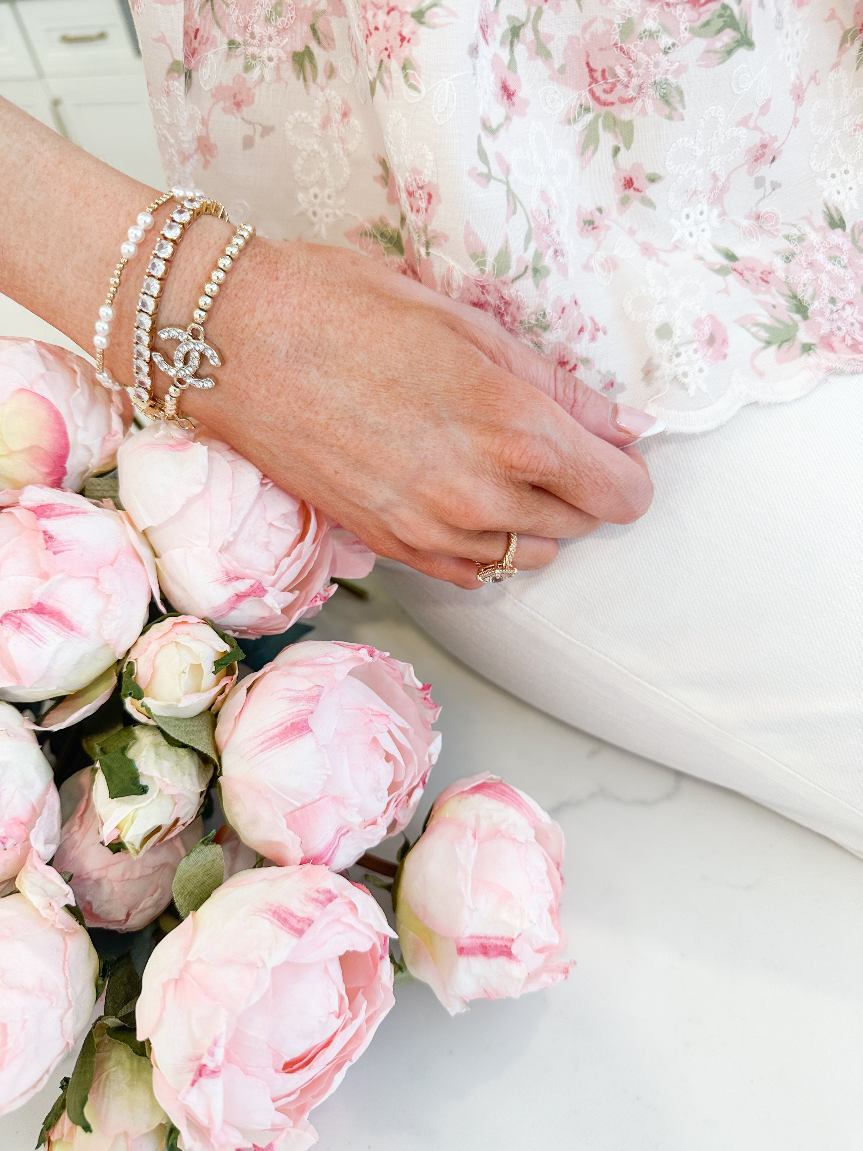 Spring Romance Floral Top 🌸