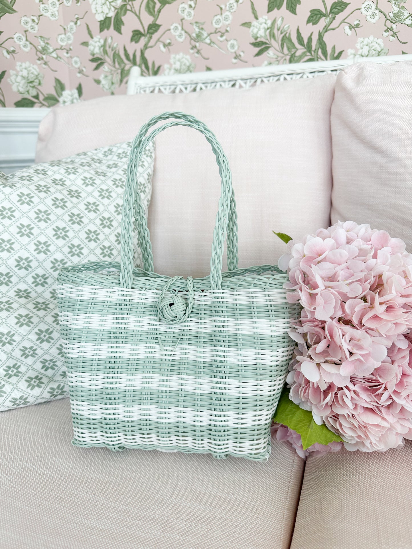 Mini Darling Carryall | Seaglass