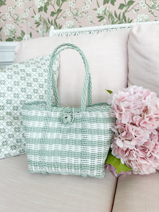 Mini Darling Carryall | Seaglass