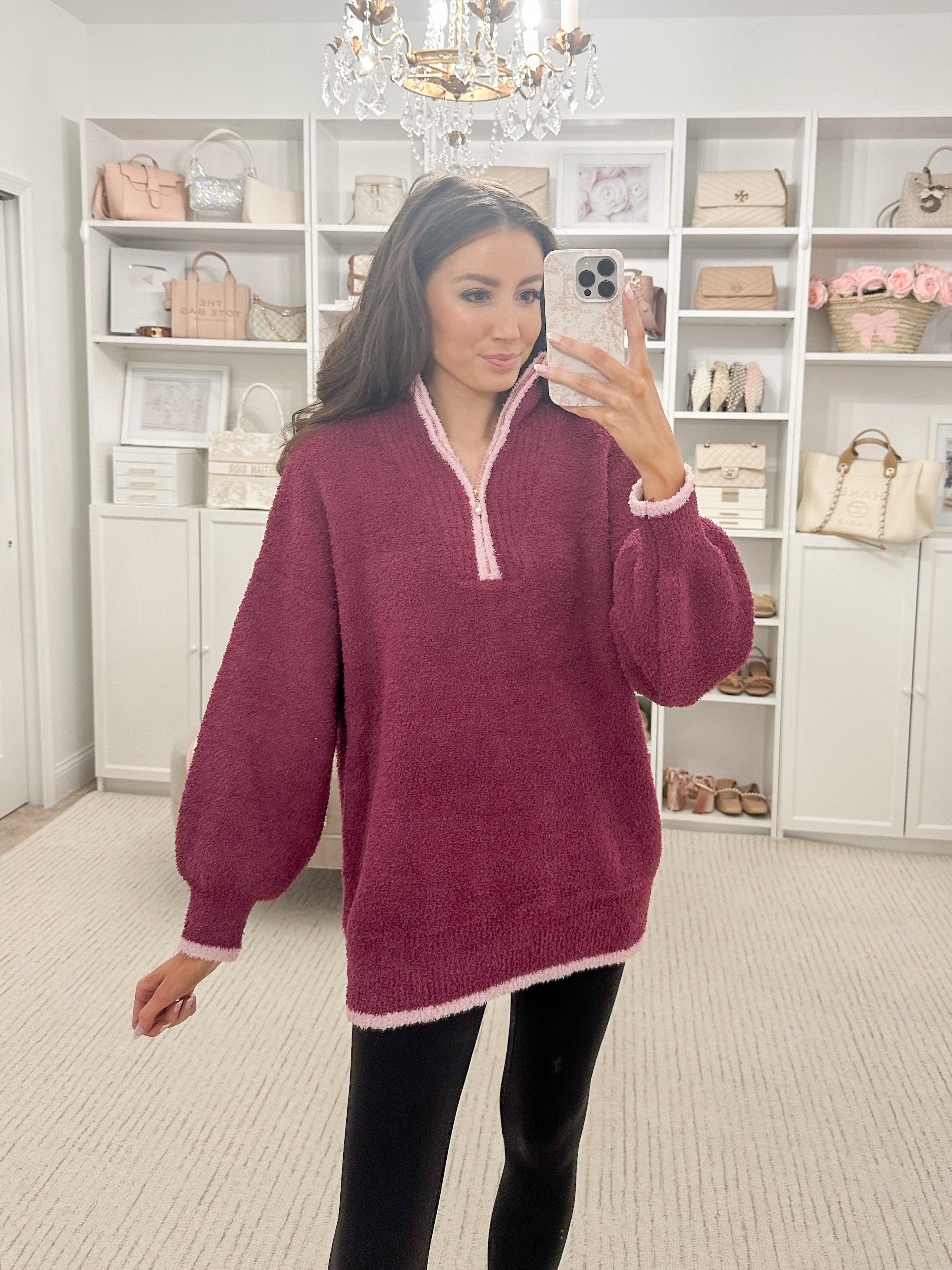 Lover Pearl Quarterzip Pullover