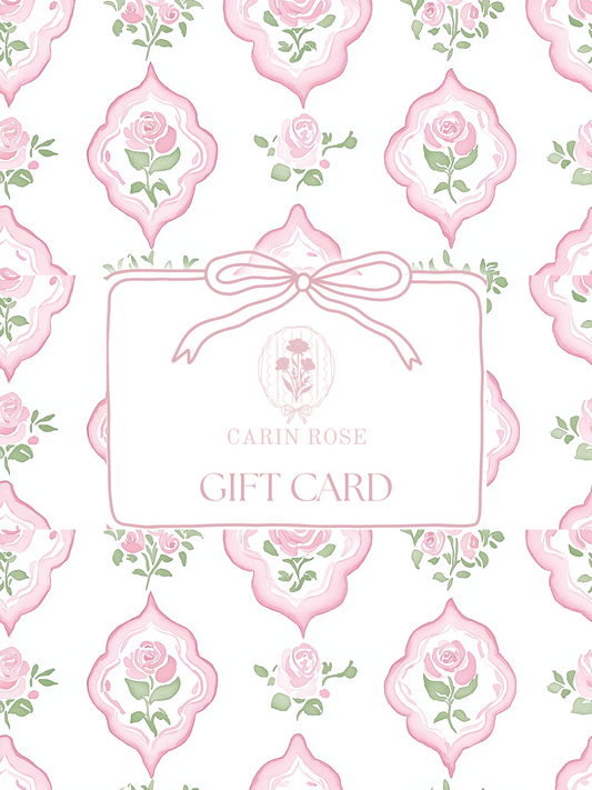 Carin Rose Gift Card