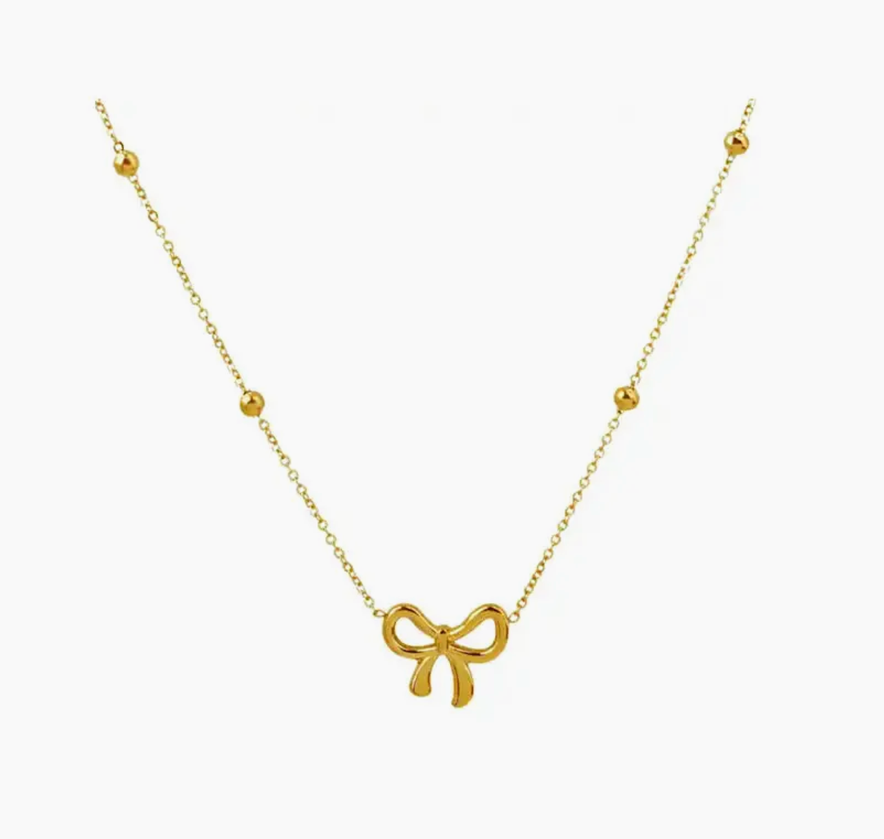 Darling Bow Necklace