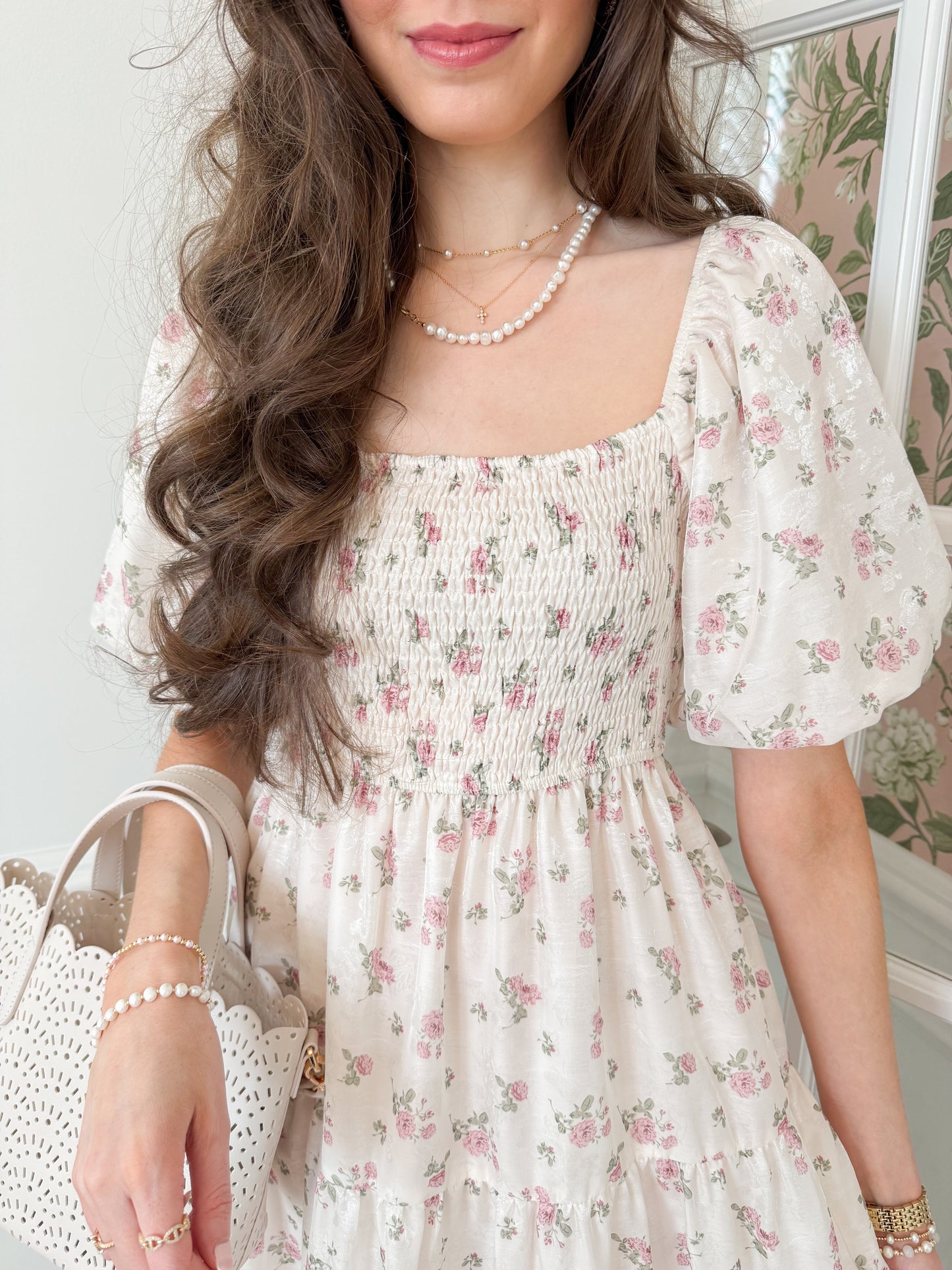 Enchanted Garden Floral Dress