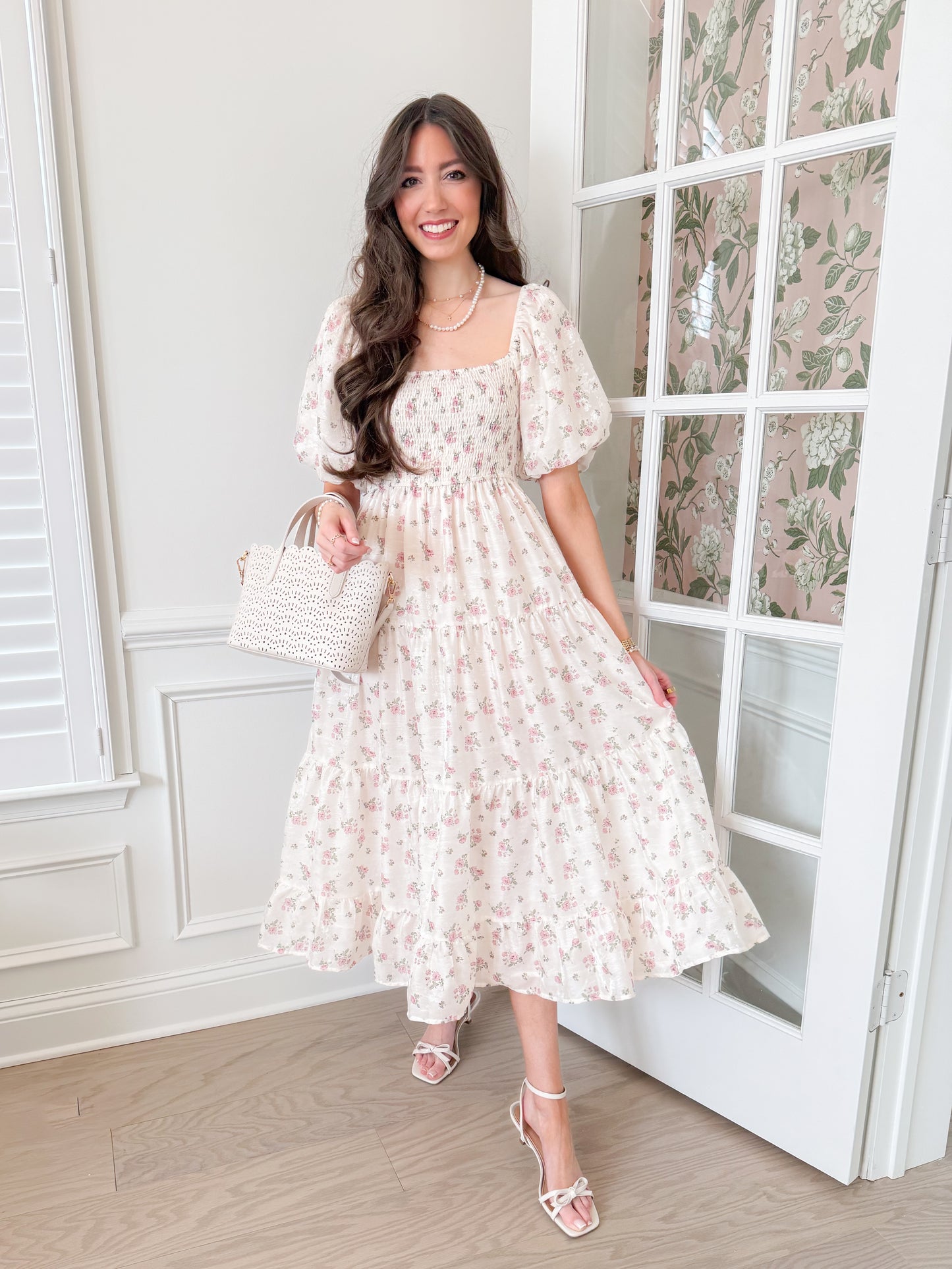 Enchanted Garden Floral Dress