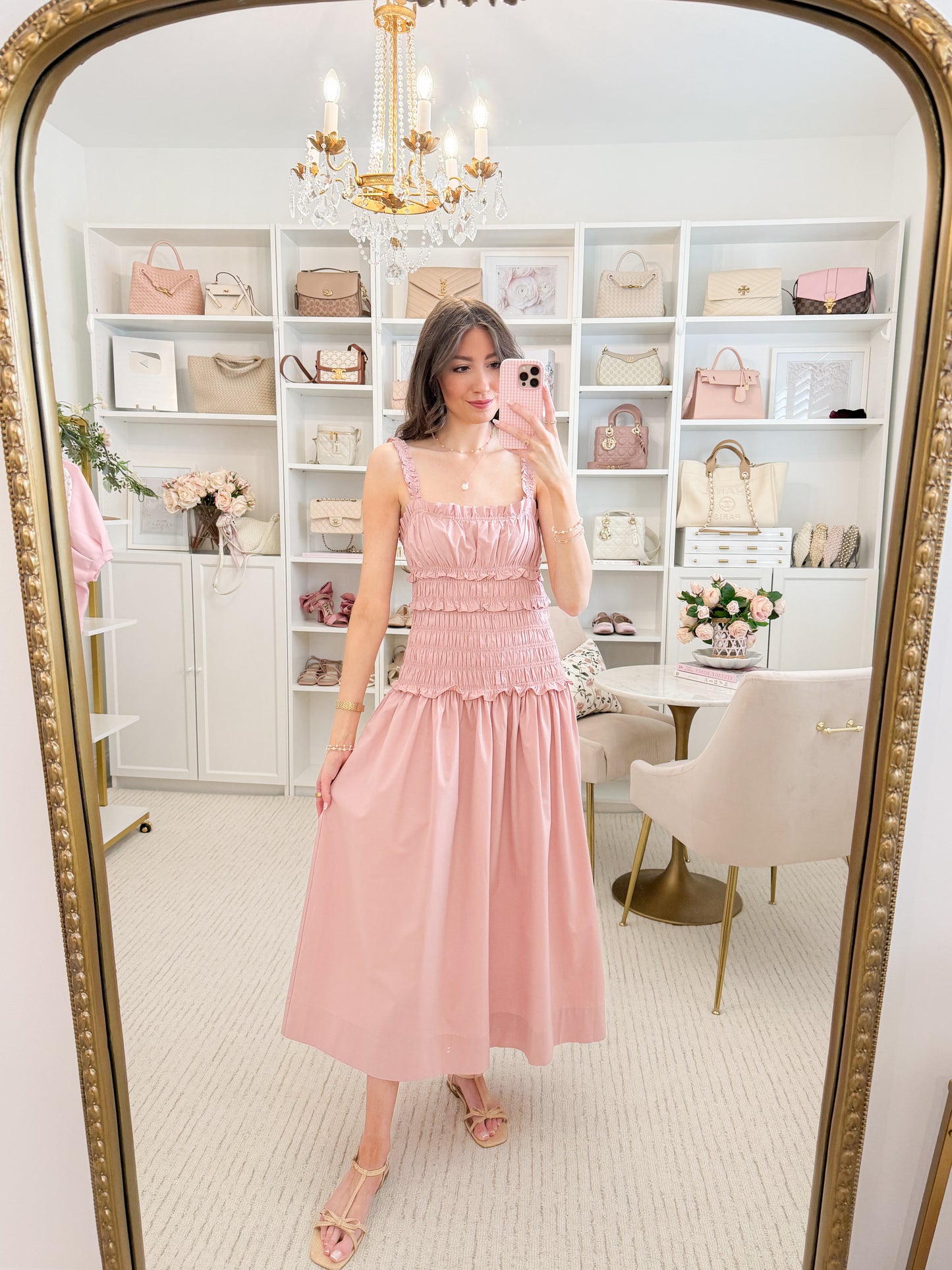 Pink Dream Smocked Dress