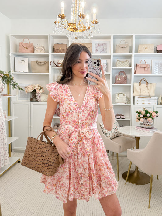 Flutter Floral Dress