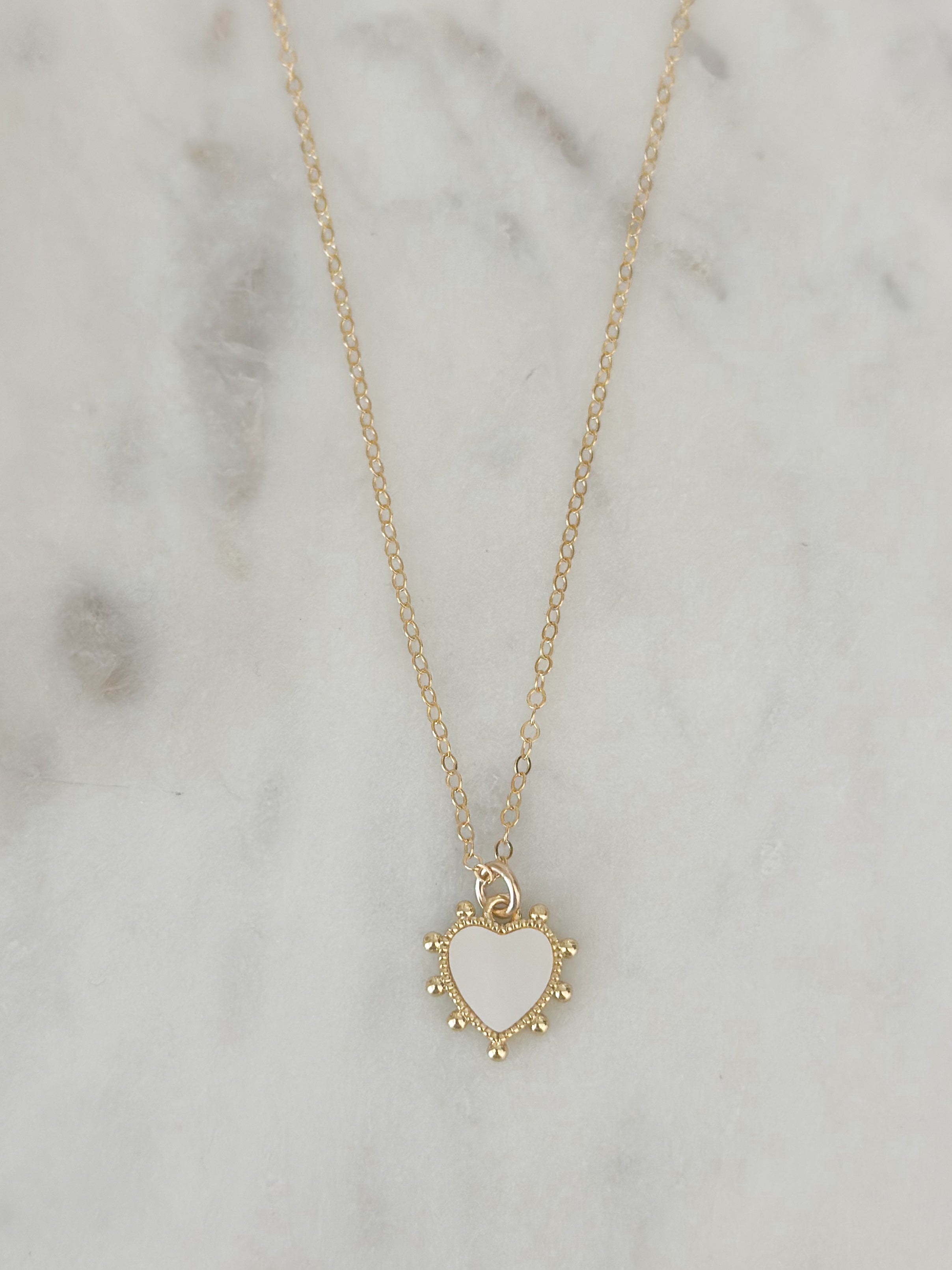 Lover Heart Pearl Necklace