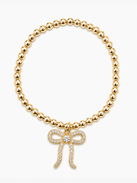 Esme Gold Filled Bow Bracelet