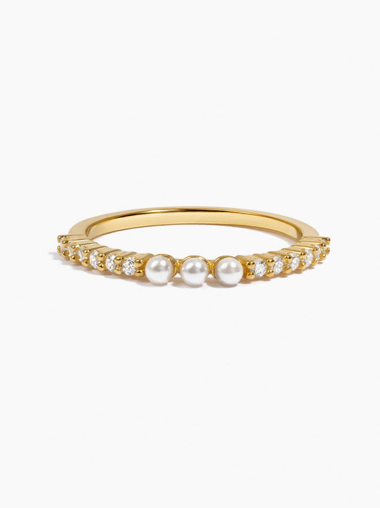 Camille Pearl Stacking Ring