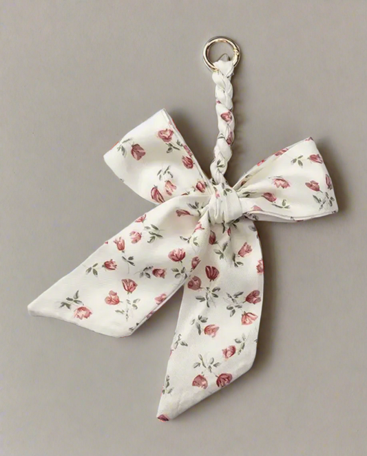 Bag Charm Bow Keychain