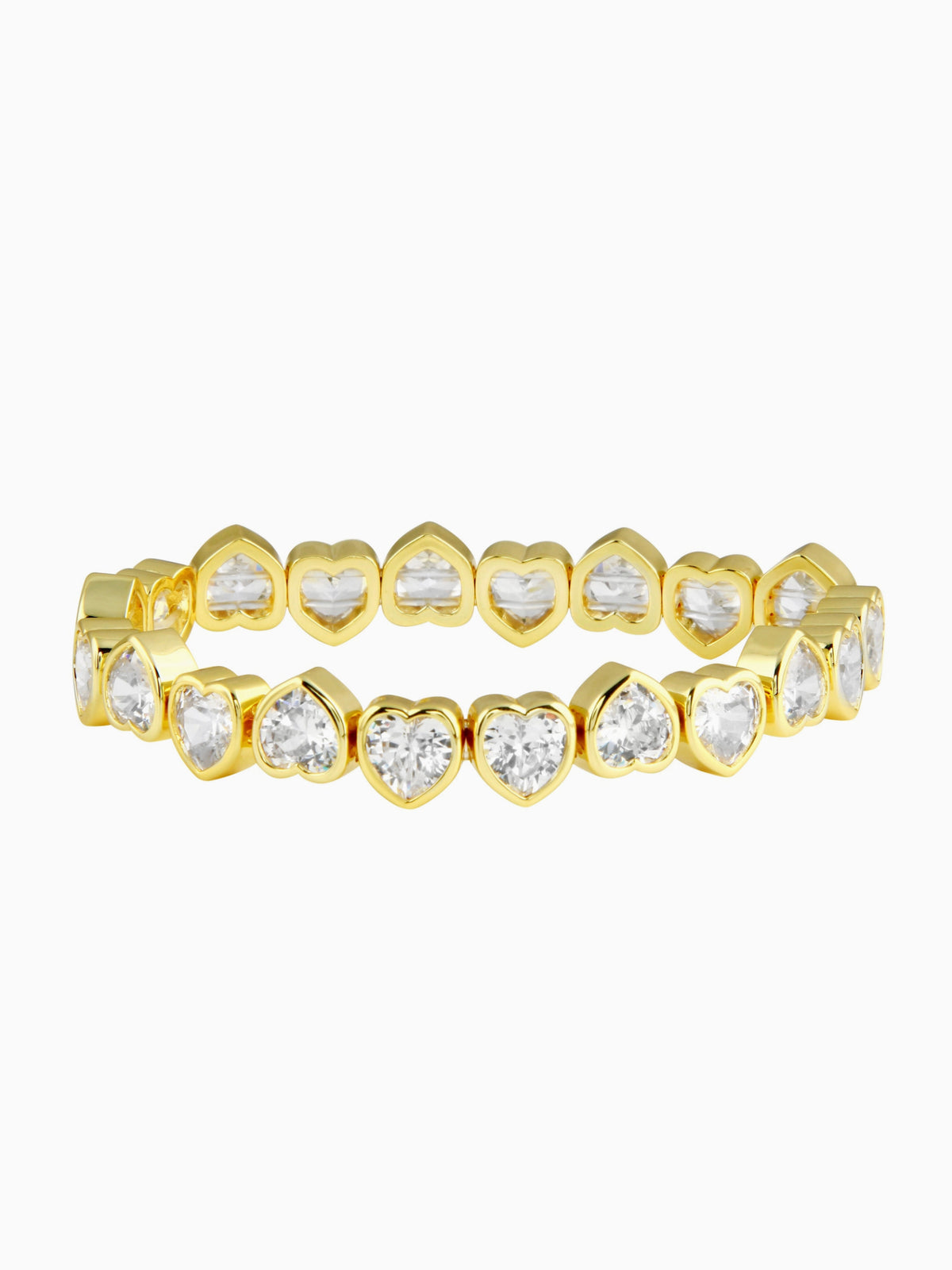 Keepsake Large Heart Stretch Bracelet
